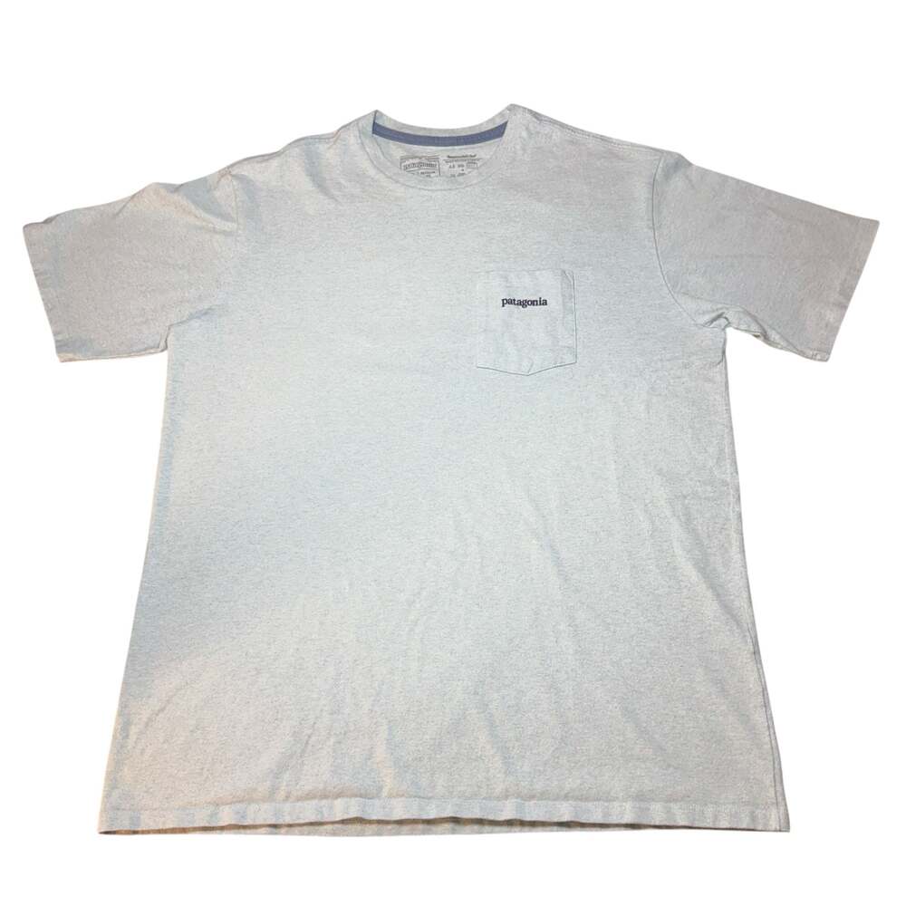 Mens Patagonia T Shirt Regular Fit Size Medium Green Color